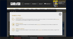 Desktop Screenshot of gameandfishmag.com